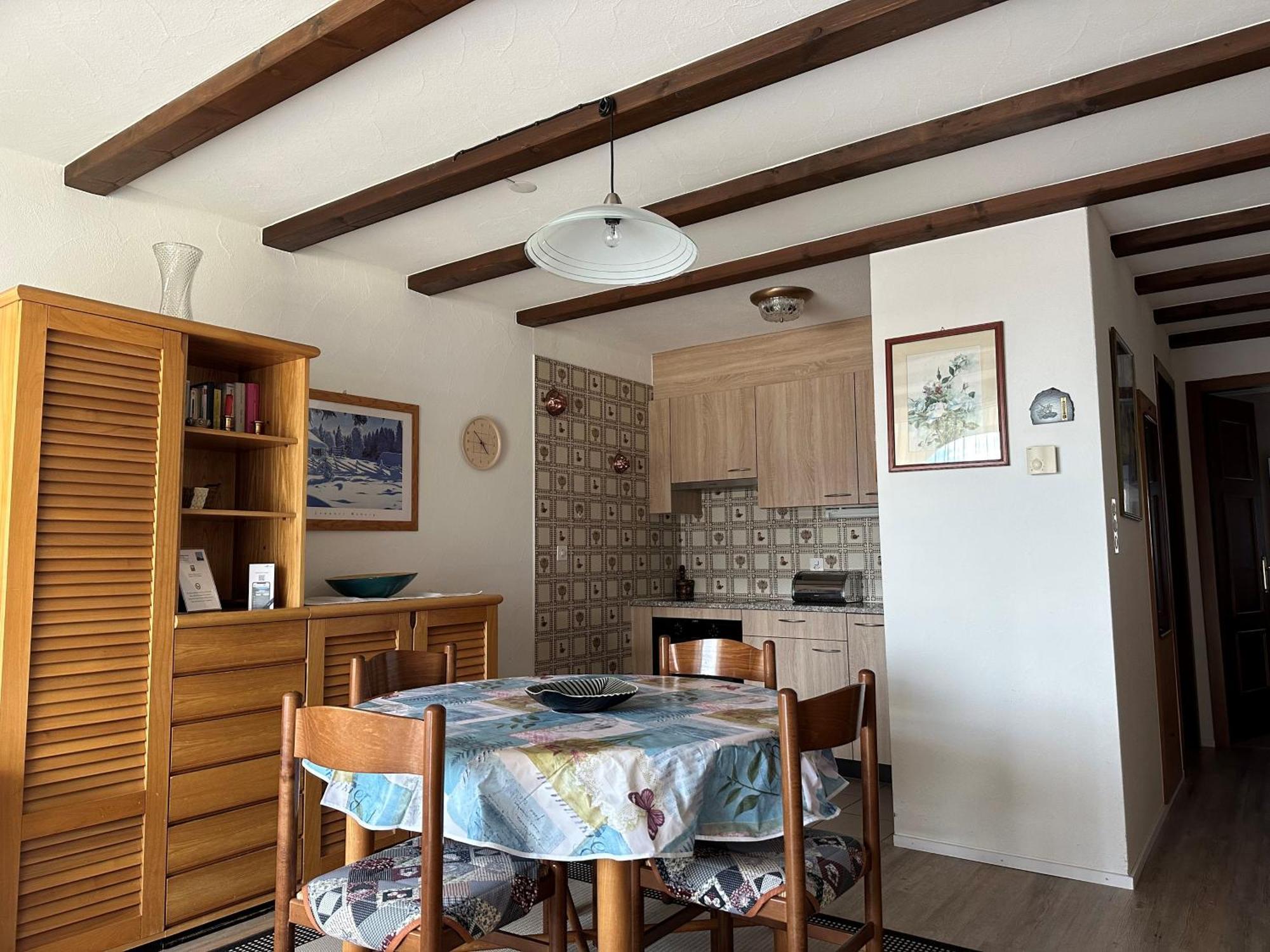 Residenz La Mora Lägenhet La Punt-Chamues-ch Exteriör bild
